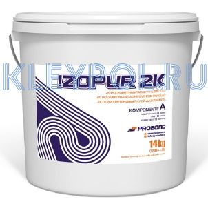 Izopur 2k двухкомпонентный полиуретановый клей для паркета