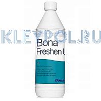 Bona Freshen Up 1,0 л создаёт защитную плёнку и восстанавливает блеск на паркетном лаке