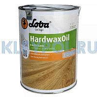 Lobasol Hardwax Oil  2,5 л матовое масло с твёрдым воском без блеска для внутренних работ