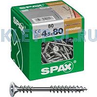 Spax 4,5х80 уп. 80 шт.