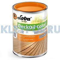 Lobasol Deck Oil Color цветное масло для террас и садовой мебели