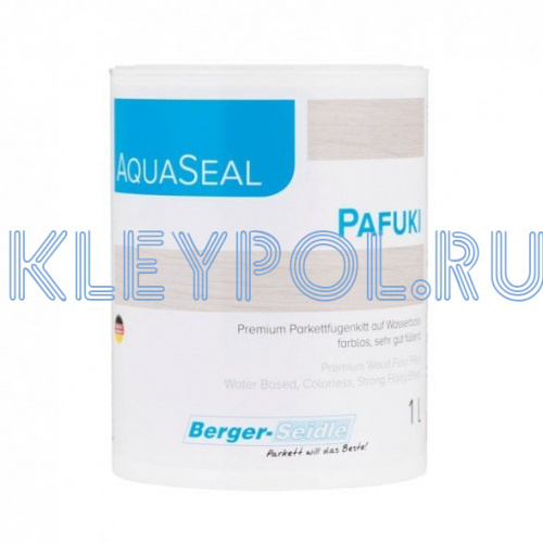 Berger Aqua-Seal Pafuki раствор на водной основе для шпатлёвки