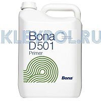 Bona D 501 5 л дисперсионная грунтовка для силановых и полиуретановых клеев, без запаха